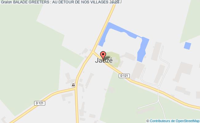 plan Balade Greeters : Au DÉtour De Nos Villages Jauzé