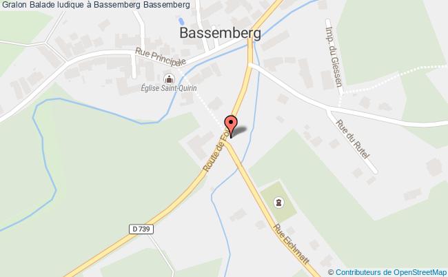 plan Balade Ludique à Bassemberg Bassemberg