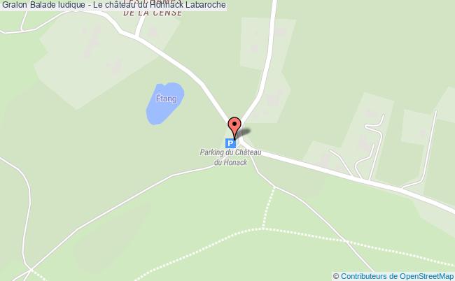 plan Balade Ludique - Le Château Du Hohnack Labaroche