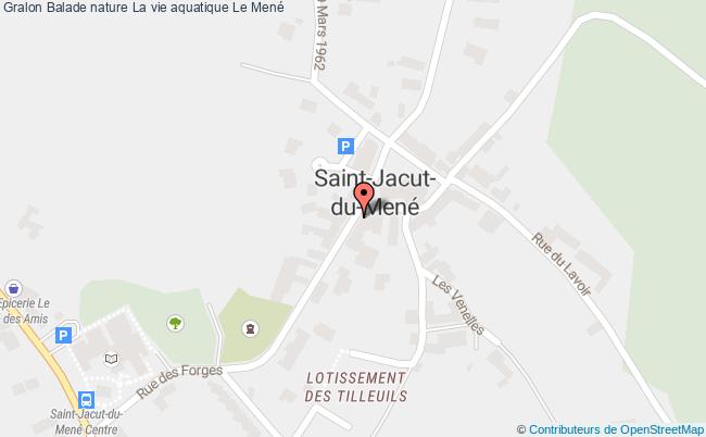 plan Balade Nature La Vie Aquatique Saint-Jacut-du-Mené
