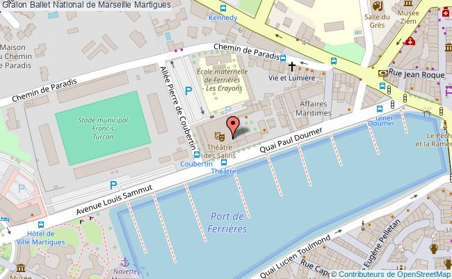 plan Ballet National De Marseille Martigues