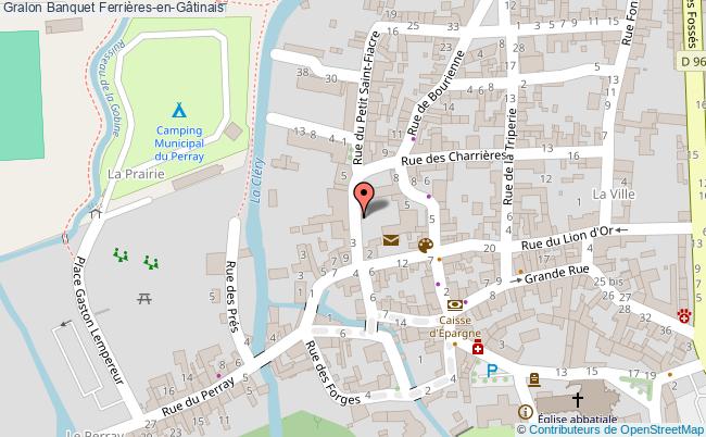 plan Banquet Treilles-en-Gâtinais