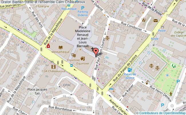 plan Bastien David Et L'ensemble Cairn Châteauroux