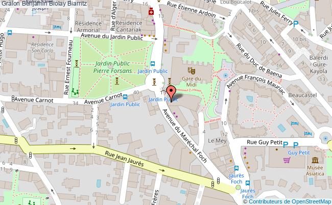 plan Benjamin Biolay Biarritz