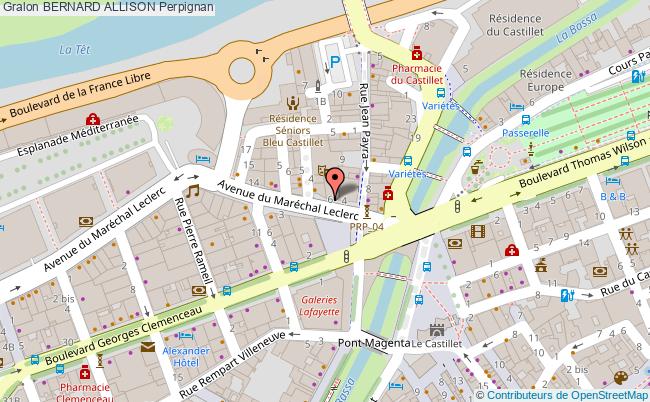 plan Bernard Allison Perpignan