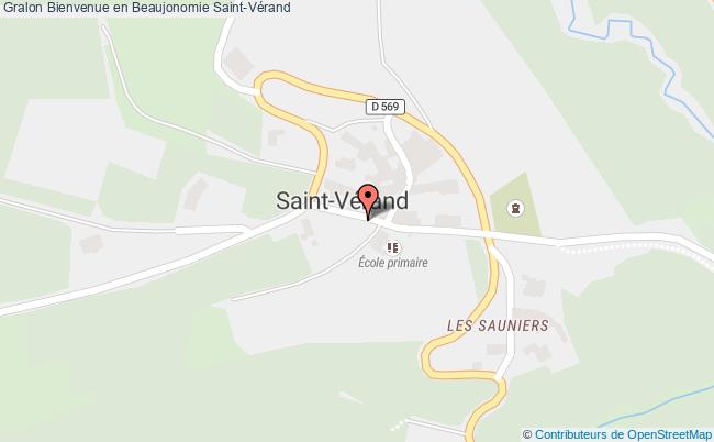 plan Bienvenue En Beaujonomie Saint-Vérand