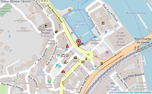 plan Bixintxo Ciboure