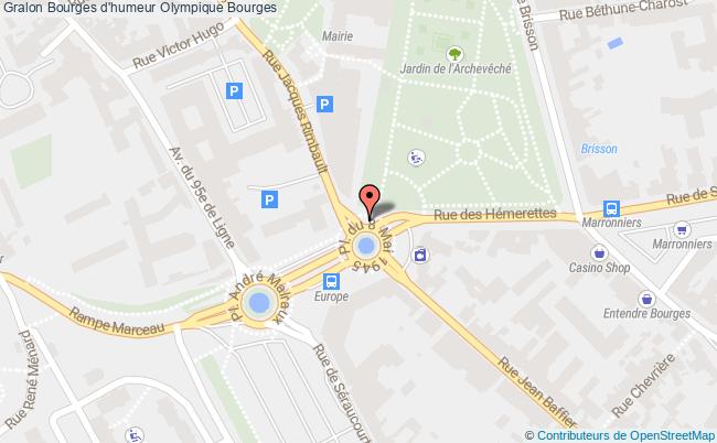 plan Bourges D'humeur Olympique Bourges