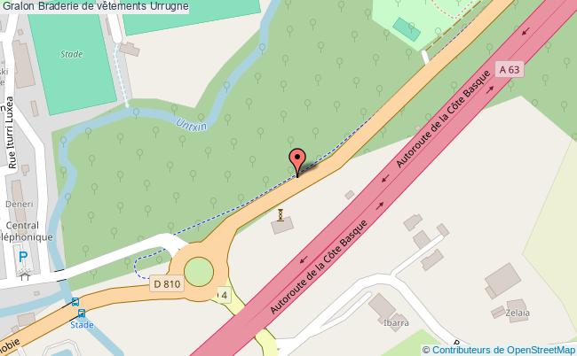 plan Braderie De Vêtements Urrugne