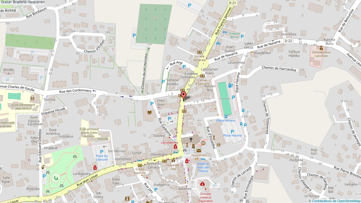 plan Braderie Hasparren