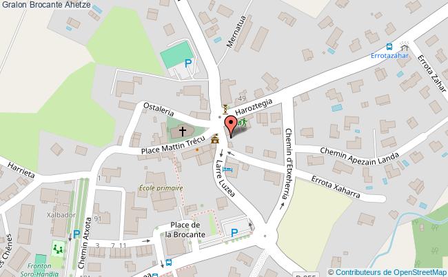 plan Brocante Ahetze