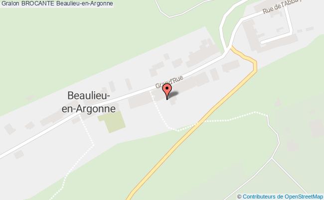 plan Brocante Beaulieu-en-Argonne