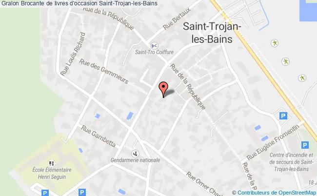 plan Brocante De Livres D'occasion Saint-Trojan-les-Bains