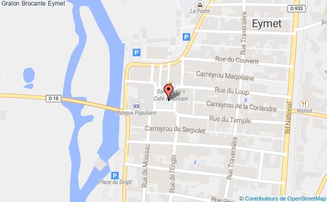 plan Brocante Eymet