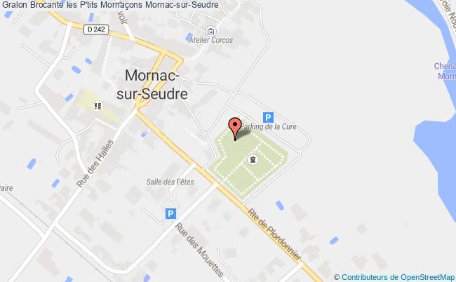 plan Brocante Les P'tits Mornaçons Mornac-sur-Seudre