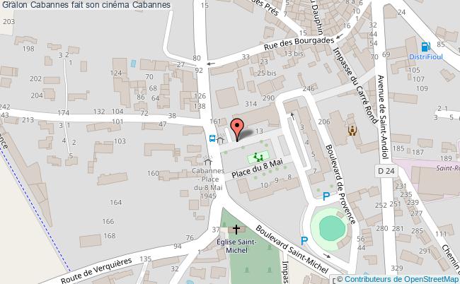 plan Cabannes Fait Son Cinéma Cabannes