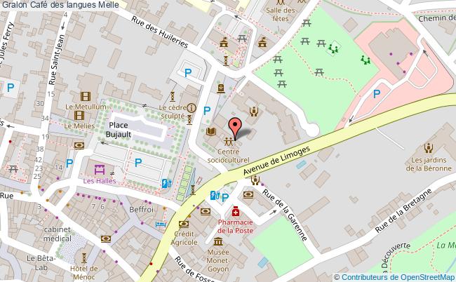 plan Café Des Langues Melle