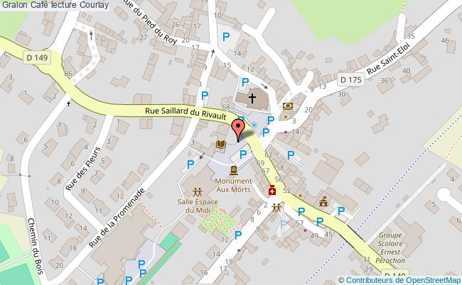 plan Café Lecture Courlay