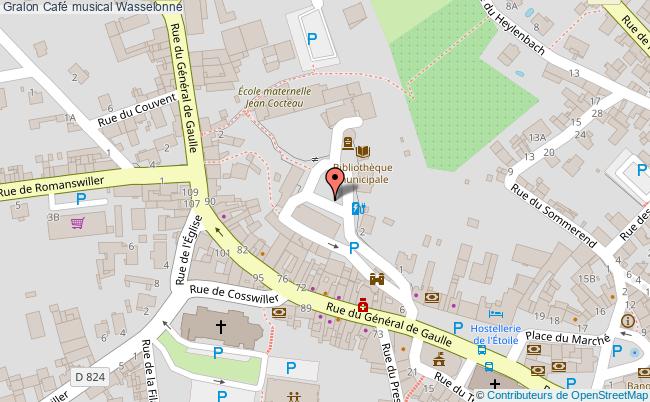 plan Café Musical Wasselonne