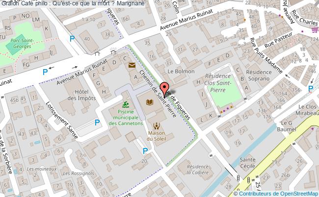 plan Café Philo : Qu'est-ce Que La Mort ? Marignane