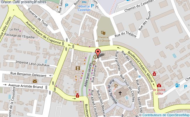 plan Café Provençal Istres