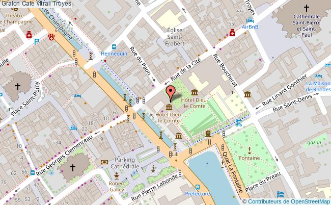 plan Café Vitrail Troyes