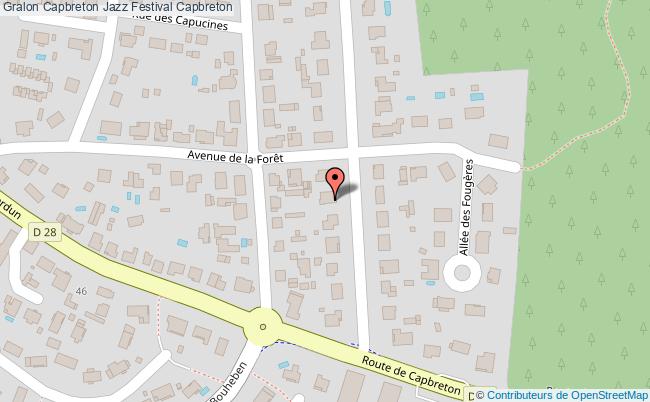 plan Capbreton Jazz Festival Capbreton