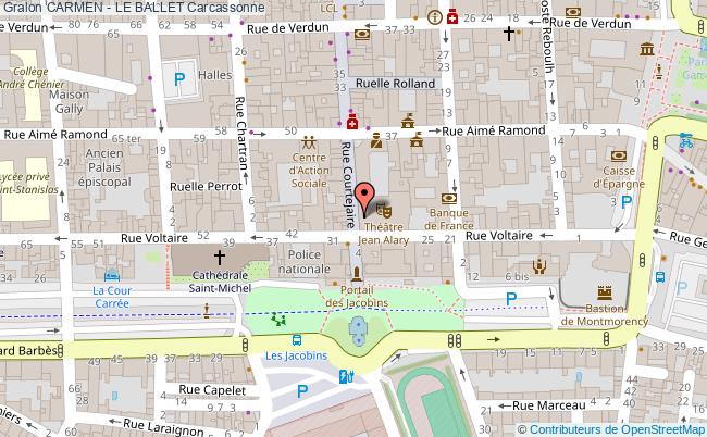 plan Carmen - Le Ballet Carcassonne