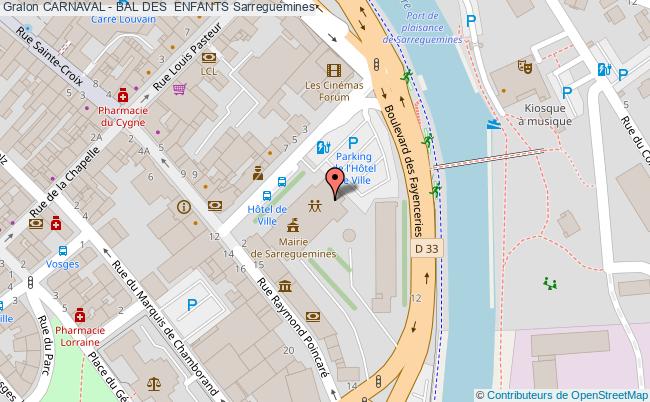 plan Carnaval - Bal Des Enfants Sarreguemines