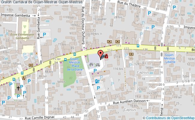 plan Carnaval De Gujan-mestras Gujan-Mestras