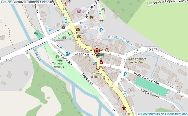 plan Carnaval De Haute-soule Tardets-Sorholus