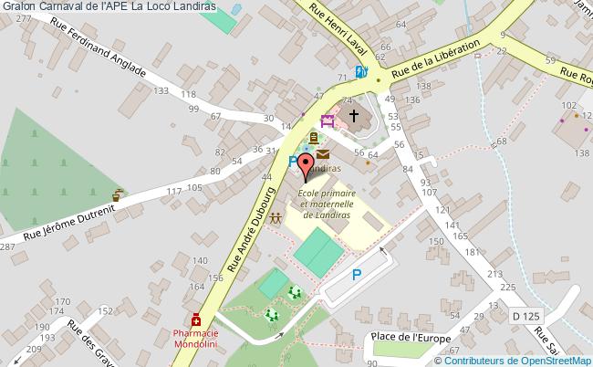 plan Carnaval De L'ape La Loco Landiras