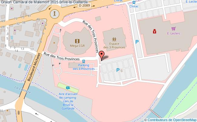 plan Carnaval De Malemort 2026 Brive-la-Gaillarde