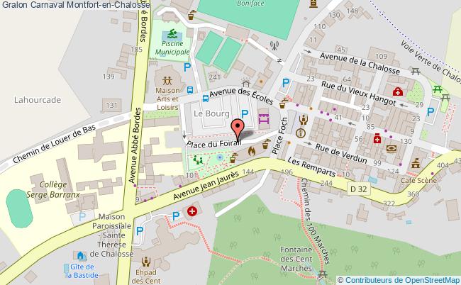 plan Carnaval Montfort-en-Chalosse