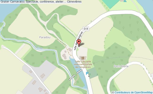 plan Carnaval(s) Spectacle, Conférence, Atelier… Cénevières