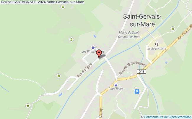 plan Castagnade 2024 Saint-Gervais-sur-Mare