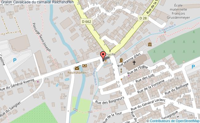 plan Cavalcade Du Carnaval Reichshoffen