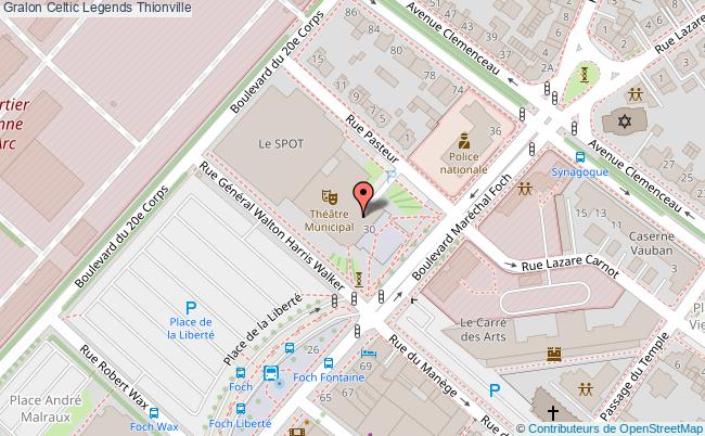 plan Celtic Legends Thionville