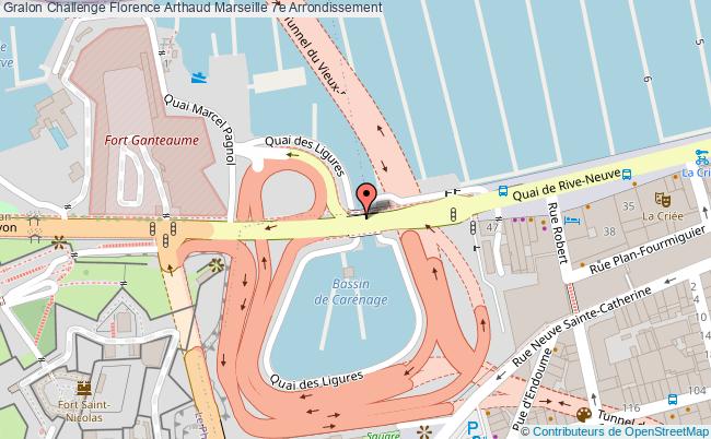 plan Challenge Florence Arthaud Marseille