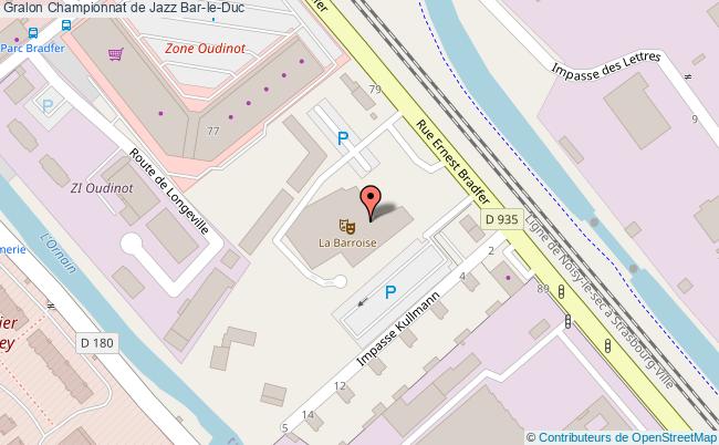 plan Championnat De Jazz Bar-le-Duc