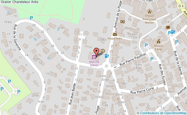 plan Chandeleur Arès