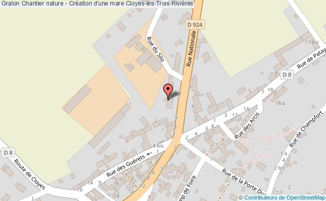 plan Chantier Nature - Création D'une Mare Cloyes-sur-le-Loir