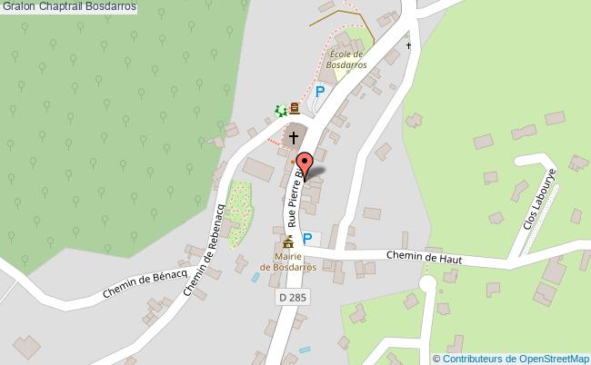 plan Chaptrail Bosdarros