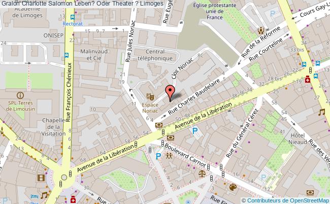 plan Charlotte Salomon Leben? Oder Theater ? Limoges