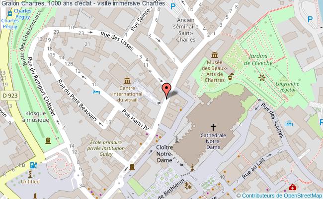 plan Chartres, Mille Ans D’éclat - Visite Immersive Chartres