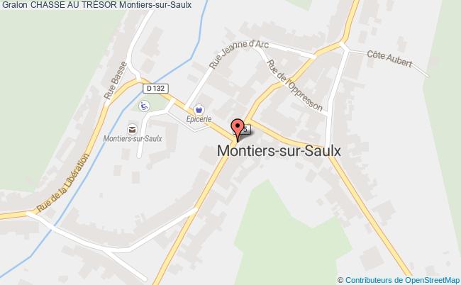 plan Chasse Au TrÉsor Des Portes De Meuse Montiers-sur-Saulx