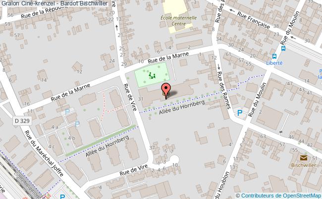 plan Ciné-krenzel - Bardot Bischwiller