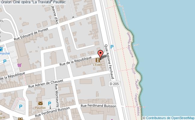 plan Ciné Opéra "la Traviata" Pauillac