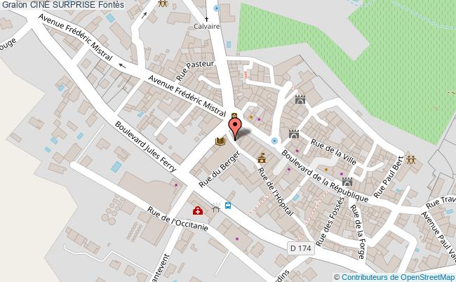 plan CinÉ Surprise Fontès