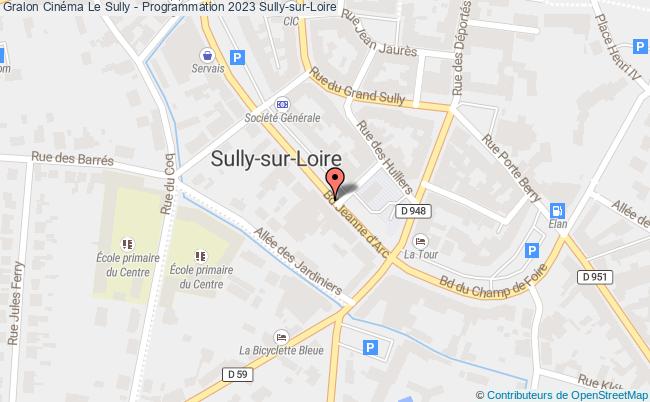 plan Cinéma Le Sully - Programmation 2024 Sully-sur-Loire